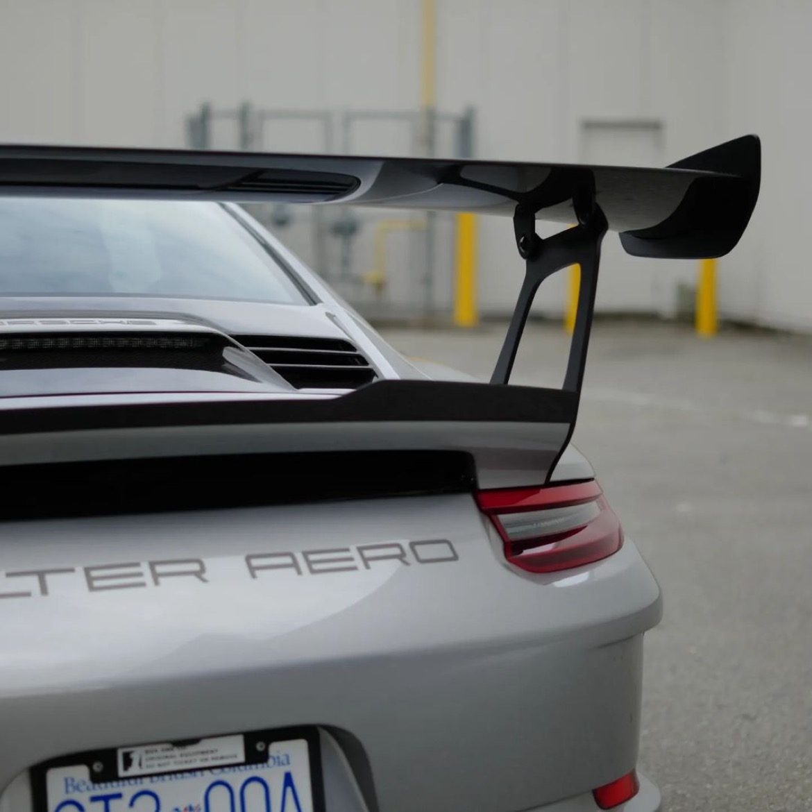 Salter Aero Carbon Fiber RS Rear Ducktail Lip Part Shark Werks Porsche Performance