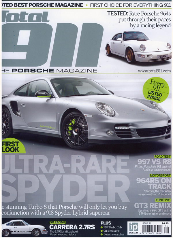 Total 911 Magazine, Issue 74 - SharkWerks 996 GT3 3.9L