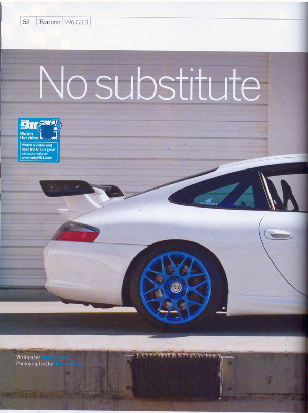 Total 911 Magazine, Issue 74 - SharkWerks 996 GT3 3.9L