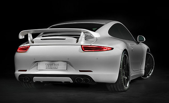 TechArt Type II Rear Spoiler for 991 Carrera / S Part - Shark Werks Porsche  Performance